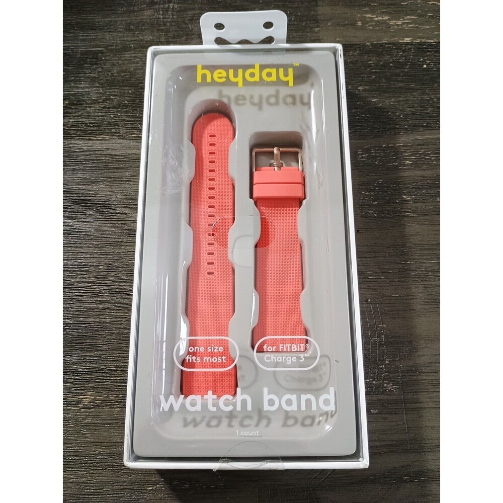 Heyday Fitbit Charge 3 Watch Band- Peach